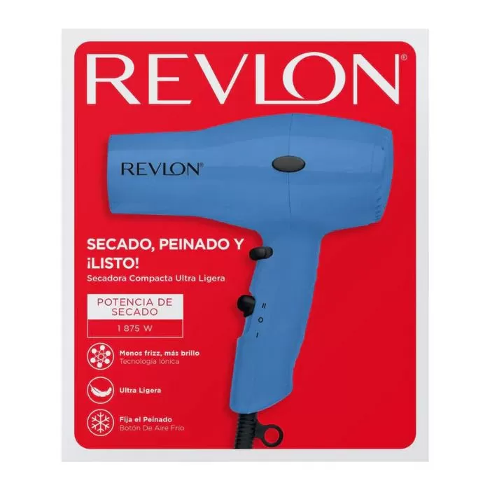 SECADOR REVLON VIAJERO AZUL